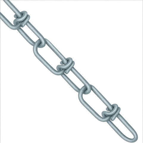 Цепь витая DIN 5686 1,4 мм оцинкованная