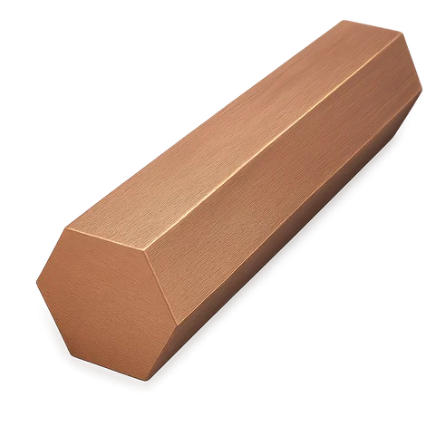 Медный шестигранник 22 мм М1 ГОСТ 1535-2016