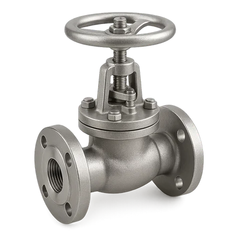 Клапан запорный нержавеющий 15нж65нж Ду 32 Ру 16